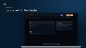 AVRASTRO CRM · First login and set-up