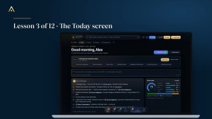 AVRASTRO CRM · The Today screen