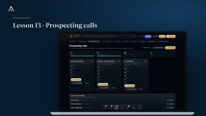AVRASTRO CRM · Prospecting calls from a list